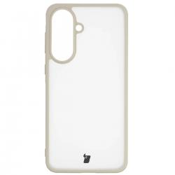 Carcasa Bizon Angelo compatibila cu Samsung Galaxy A57 5G, Transparent / Bej