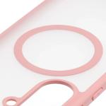 Carcasa Bizon MatteO cu MagSafe compatibila cu Samsung Galaxy A57 5G, Roz 4 - lerato.ro