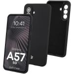 Carcasa Bizon Soft compatibila cu Samsung Galaxy A57 5G, Negru 3 - lerato.ro
