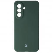 Carcasa Bizon Soft compatibila cu Samsung Galaxy A57 5G, Dark Green