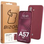 Carcasa Bizon Soft compatibila cu Samsung Galaxy A57 5G, Dark Purple 8 - lerato.ro