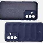 Carcasa Bizon Tur compatibila cu Samsung Galaxy A37 5G, Dark Blue 7 - lerato.ro