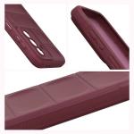 Carcasa Bizon Tur compatibila cu Samsung Galaxy A37 5G, Burgundy 8 - lerato.ro