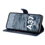 Husa flip cover Bizon Pocket compatibila cu Samsung Galaxy A37 5G, Navy Blue 6 - lerato.ro