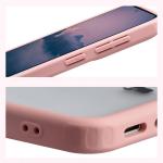 Carcasa Bizon Angelo compatibila cu Samsung Galaxy A37 5G / A36 5G, Transparent / Roz 5 - lerato.ro