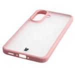 Carcasa Bizon Angelo compatibila cu Samsung Galaxy A37 5G / A36 5G, Transparent / Roz 6 - lerato.ro