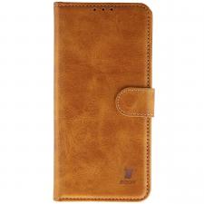 Huse si carcase Samsung , Husa flip cover Bizon Pocket compatibila cu Samsung Galaxy A37 5G, Maro, lerato.ro