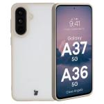 Carcasa Bizon Angelo compatibila cu Samsung Galaxy A37 5G / A36 5G, Transparent / Bej 3 - lerato.ro
