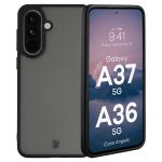 Carcasa Bizon Angelo compatibila cu Samsung Galaxy A37 5G / A36 5G, Transparent / Negru 3 - lerato.ro