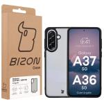 Carcasa Bizon Angelo compatibila cu Samsung Galaxy A37 5G / A36 5G, Transparent / Negru 7 - lerato.ro
