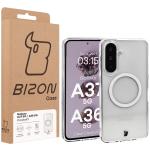 Carcasa Bizon CrystalO cu MagSafe compatibila cu Samsung Galaxy A37 5G / A36 5G, Transparent 8 - lerato.ro