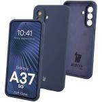 Carcasa Bizon Soft compatibila cu Samsung Galaxy A37 5G, Dark Blue 3 - lerato.ro
