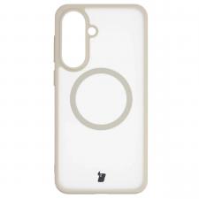 Huse si carcase Samsung , Carcasa Bizon MatteO cu MagSafe compatibila cu Samsung Galaxy A37 5G / A36 5G, Bej, lerato.ro