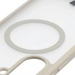 Carcasa Bizon MatteO cu MagSafe compatibila cu Samsung Galaxy A37 5G / A36 5G, Bej 4 - lerato.ro