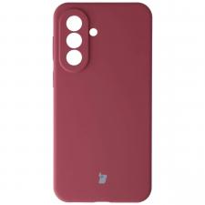 Huse si carcase Samsung , Carcasa Bizon Soft compatibila cu Samsung Galaxy A37 5G, Dark Purple, lerato.ro