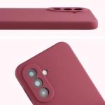 Carcasa Bizon Soft compatibila cu Samsung Galaxy A37 5G, Dark Purple 6 - lerato.ro