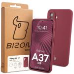 Carcasa Bizon Soft compatibila cu Samsung Galaxy A37 5G, Dark Purple 8 - lerato.ro