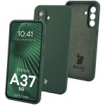 Carcasa Bizon Soft compatibila cu Samsung Galaxy A37 5G, Dark Green 3 - lerato.ro