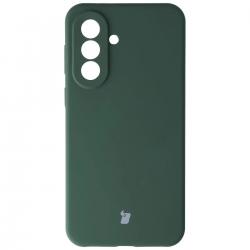 Carcasa Bizon Soft compatibila cu Samsung Galaxy A37 5G, Dark Green