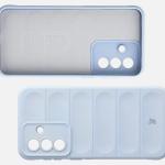 Carcasa Bizon Tur compatibila cu Samsung Galaxy A37 5G, Light Blue 7 - lerato.ro
