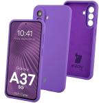 Carcasa Bizon Soft compatibila cu Samsung Galaxy A37 5G, Mov 3 - lerato.ro