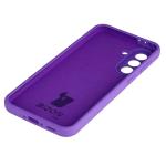 Carcasa Bizon Soft compatibila cu Samsung Galaxy A37 5G, Mov 5 - lerato.ro