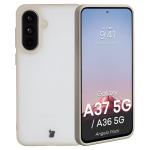 Kit protectie 2 in 1 BizonMobile, Carcasa Bizon Angelo si Folie sticla securizata Bizon Glass Edge, compatibil cu Samsung Galaxy A37 5G / A36 5G, Bej 4 - lerato.ro