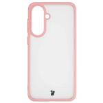 Kit protectie 2 in 1 BizonMobile, Carcasa Bizon Angelo si Folie sticla securizata Bizon Glass Edge, compatibil cu Samsung Galaxy A37 5G / A36 5G, Roz 3 - lerato.ro