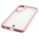 Kit protectie 2 in 1 BizonMobile, Carcasa Bizon Angelo si Folie sticla securizata Bizon Glass Edge, compatibil cu Samsung Galaxy A37 5G / A36 5G, Roz 7 - lerato.ro