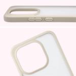 Carcasa Bizon Angelo compatibila cu Xiaomi 15T, Transparent / Bej 4 - lerato.ro