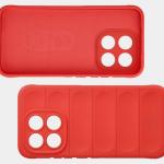 Carcasa Bizon Tur compatibila cu Xiaomi 15T, Rosu 7 - lerato.ro