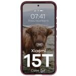 Carcasa Bizon Tur compatibila cu Xiaomi 15T, Burgundy 6 - lerato.ro