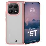Carcasa Bizon Angelo compatibila cu Xiaomi 15T, Transparent / Roz 3 - lerato.ro