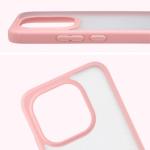 Carcasa Bizon Angelo compatibila cu Xiaomi 15T, Transparent / Roz 4 - lerato.ro