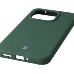 Carcasa Bizon Soft compatibila cu Xiaomi 15T, Dark Green 4 - lerato.ro