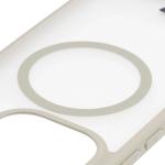 Carcasa Bizon MatteO cu MagSafe compatibila cu Xiaomi 15T, Bej 4 - lerato.ro