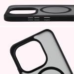 Carcasa Bizon MatteO cu MagSafe compatibila cu Xiaomi 15T, Negru 5 - lerato.ro