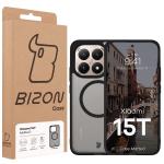 Carcasa Bizon MatteO cu MagSafe compatibila cu Xiaomi 15T, Negru 8 - lerato.ro