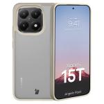Kit protectie 2 in 1 BizonMobile, Carcasa Bizon Angelo si Folie sticla securizata Bizon Glass Edge, compatibil cu Xiaomi 15T, Bej 4 - lerato.ro