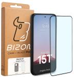 Kit protectie 2 in 1 BizonMobile, Carcasa Bizon Angelo si Folie sticla securizata Bizon Glass Edge, compatibil cu Xiaomi 15T, Negru 9 - lerato.ro