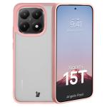 Kit protectie 2 in 1 BizonMobile, Carcasa Bizon Angelo si Folie sticla securizata Bizon Glass Edge, compatibil cu Xiaomi 15T, Roz 4 - lerato.ro