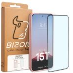 Kit protectie 2 in 1 BizonMobile, Carcasa Bizon Angelo si Folie sticla securizata Bizon Glass Edge, compatibil cu Xiaomi 15T, Roz 9 - lerato.ro