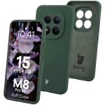 Carcasa Bizon Soft compatibila cu Xiaomi Redmi Note 15 Pro Plus 5G / POCO M8 Pro 5G, Dark Green 3 - lerato.ro