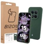 Carcasa Bizon Soft compatibila cu Xiaomi Redmi Note 15 Pro Plus 5G / POCO M8 Pro 5G, Dark Green 8 - lerato.ro
