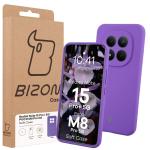 Carcasa Bizon Soft compatibila cu Xiaomi Redmi Note 15 Pro Plus 5G / POCO M8 Pro 5G, Mov 8 - lerato.ro