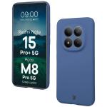 Carcasa Bizon Shell compatibila cu Xiaomi Redmi Note 15 Pro Plus 5G / POCO M8 Pro 5G, Albastru 3 - lerato.ro
