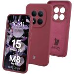 Carcasa Bizon Soft compatibila cu Xiaomi Redmi Note 15 Pro Plus 5G / POCO M8 Pro 5G, Dark Purple 3 - lerato.ro