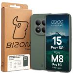 Carcasa Bizon Shell compatibila cu Xiaomi Redmi Note 15 Pro Plus 5G / POCO M8 Pro 5G, Verde 7 - lerato.ro