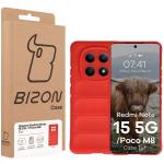 Carcasa Bizon Tur compatibila cu Xiaomi Redmi Note 15 5G / POCO M8 5G, Rosu 9 - lerato.ro