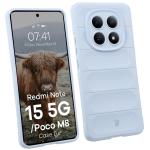 Carcasa Bizon Tur compatibila cu Xiaomi Redmi Note 15 5G / POCO M8 5G, Light Blue 3 - lerato.ro